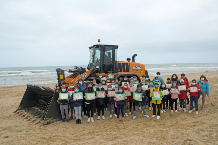 CASE finaliza su proyecto de limpieza de playas 